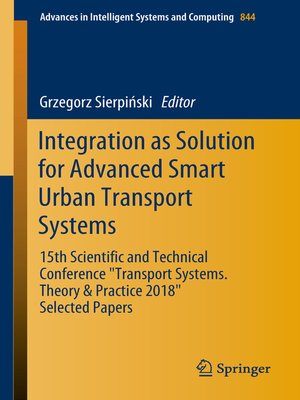 cover image of Integration as Solution for Advanced Smart Urban Transport Systems